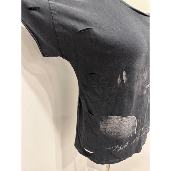 Zion Rootswear Bob Marley Graphic T-shirt Women Medium Black - Picture 3 of 10